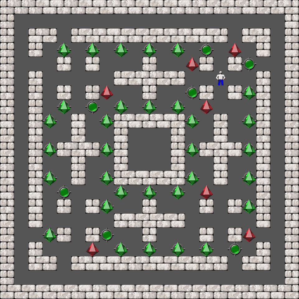 Sokoban Mass Remodel level 339